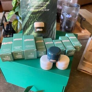 La Mer 12 skin care products & La Mer Emerald Box with Ribbon